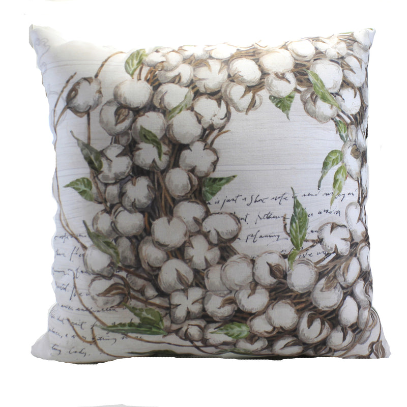 Manual Woodworkers And Weavers Farmhouse Cotton Pillow - One Pillow 18 Inch, Polyester - Indoor Outdoor Slfcf (49763)