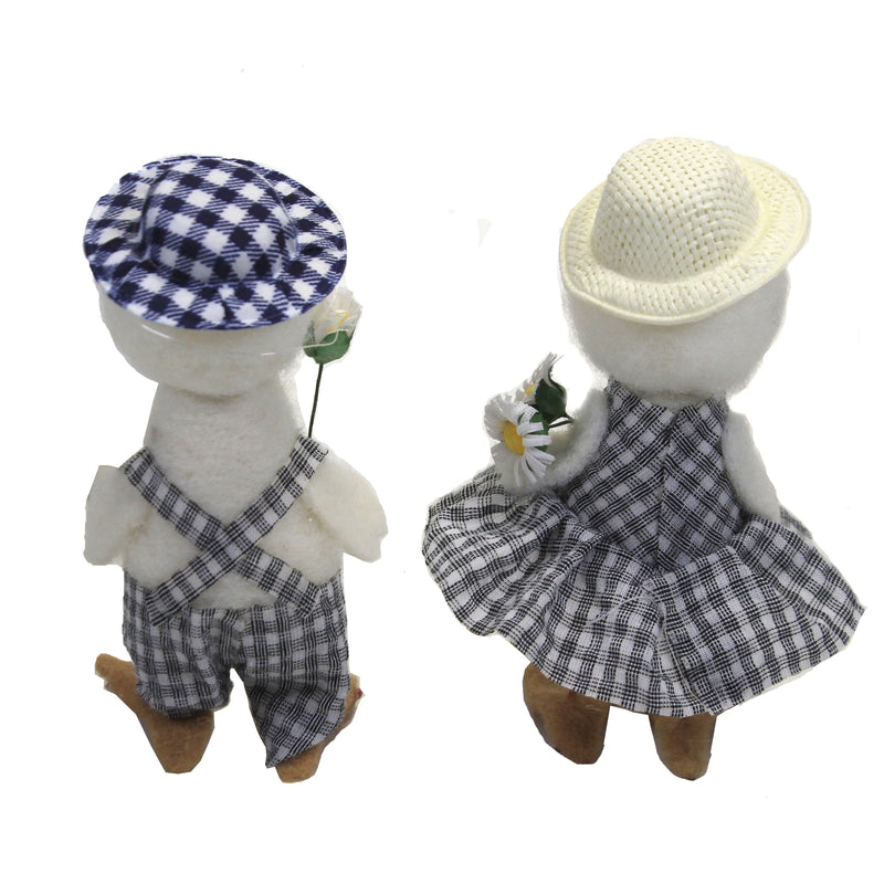 Easter Gingham Duck Set - - SBKGifts.com