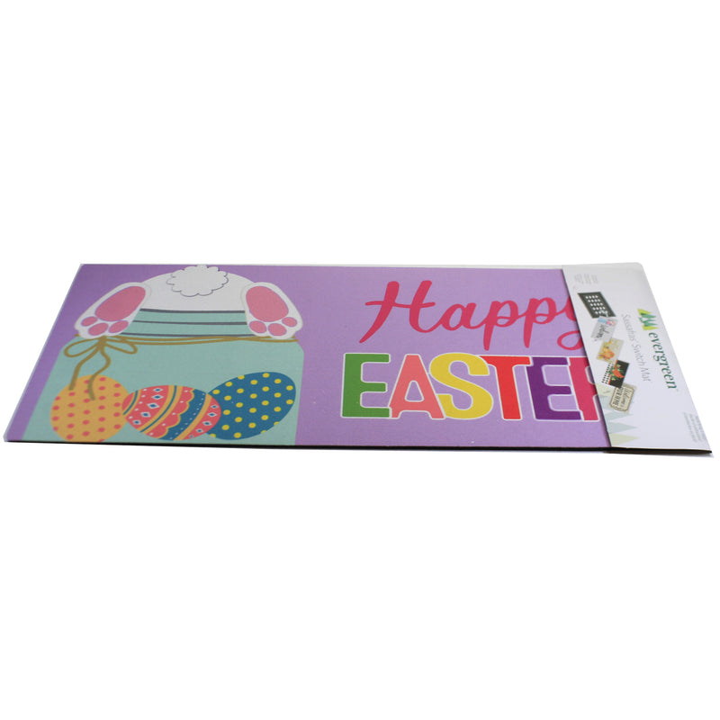 Home & Garden Easter Bunny Mason Jar Mat - - SBKGifts.com
