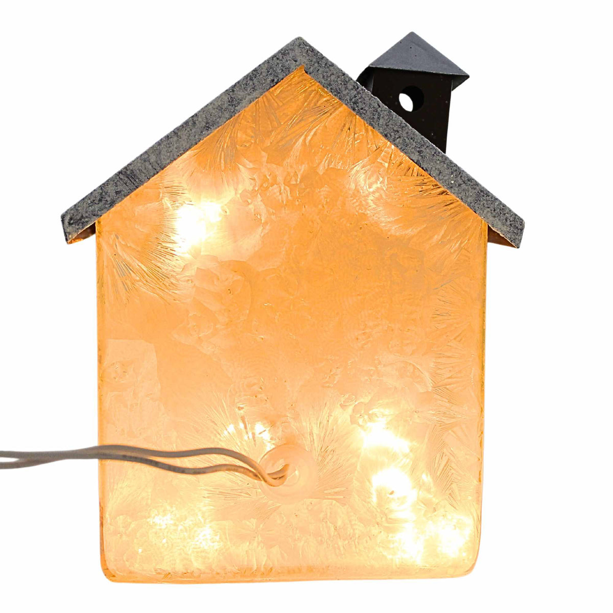 Stony Creek Jolly Snowman Small Glass House - - SBKGifts.com