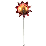 Home & Garden Orange/Red Mosaic Flower Stake - - SBKGifts.com