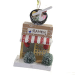 Putz Store Front . - 1 Ornament 5.75 Inch, Paperboard - Ornament Shoppe Ramen Noodles Mo4705 (49879)