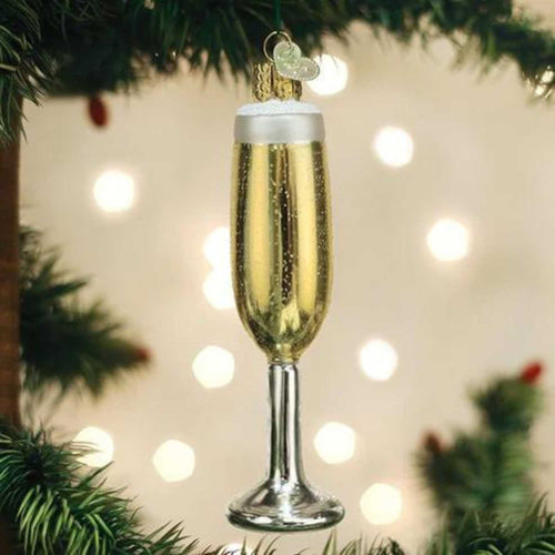 Old World Christmas Champagne Flute - - SBKGifts.com