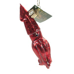 Red Squid - One Ornament 1.25 Inch, Glass - Ocean Unknown 12600 (49908)