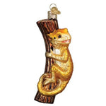 Old World Christmas Bearded Dragon - One Ornament 4.75 Inch, Glass - Desert Lizards 12602 (49913)