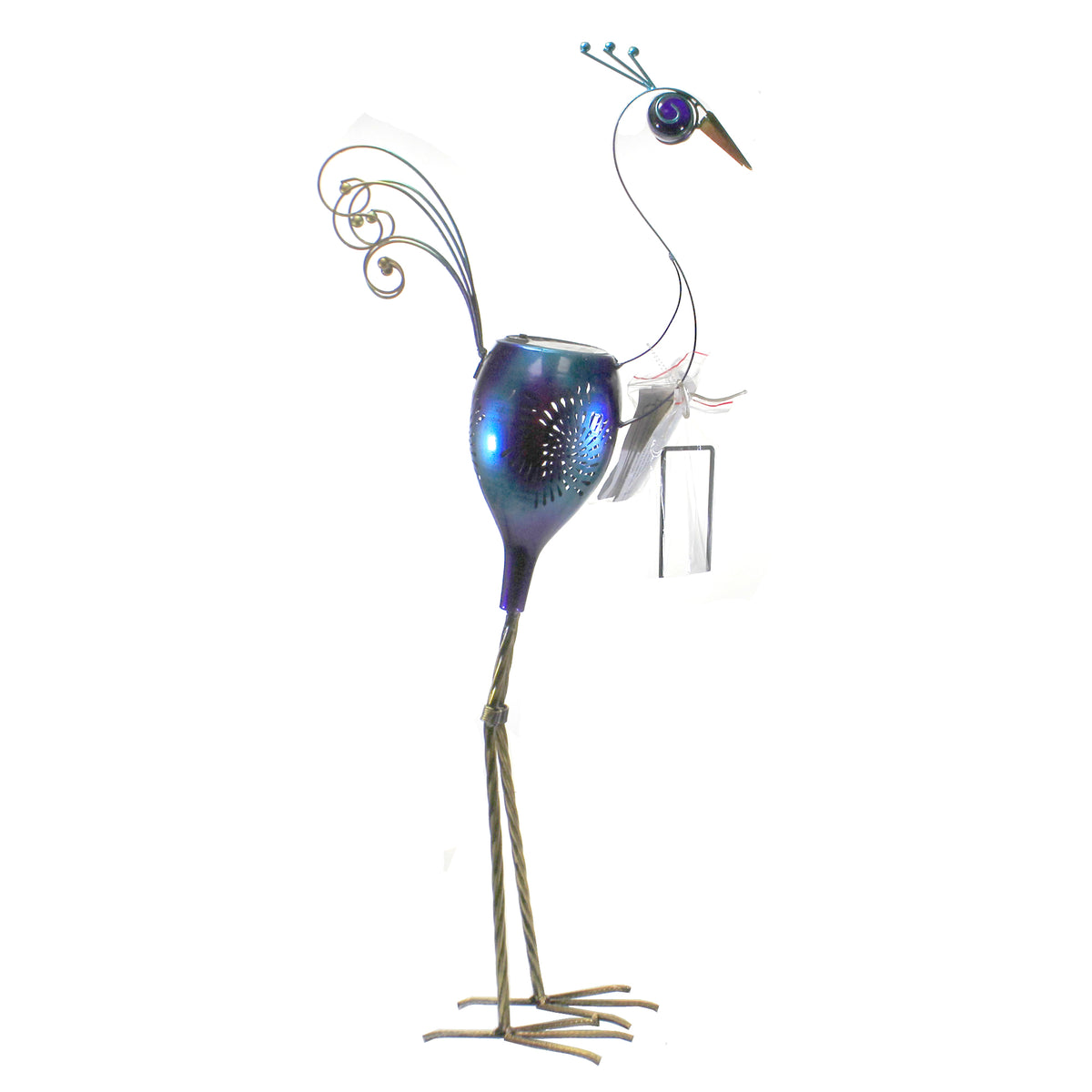 (49915) Peacock Shadow Solar Decor