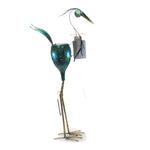 Home & Garden Heron Shadow Solar Decor Metal Yard Statuary 12984 (49918)