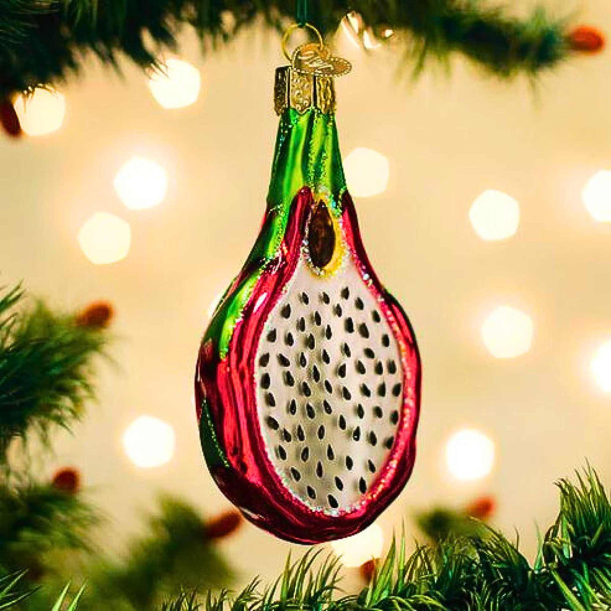 Old World Christmas Dragon Fruit - - SBKGifts.com