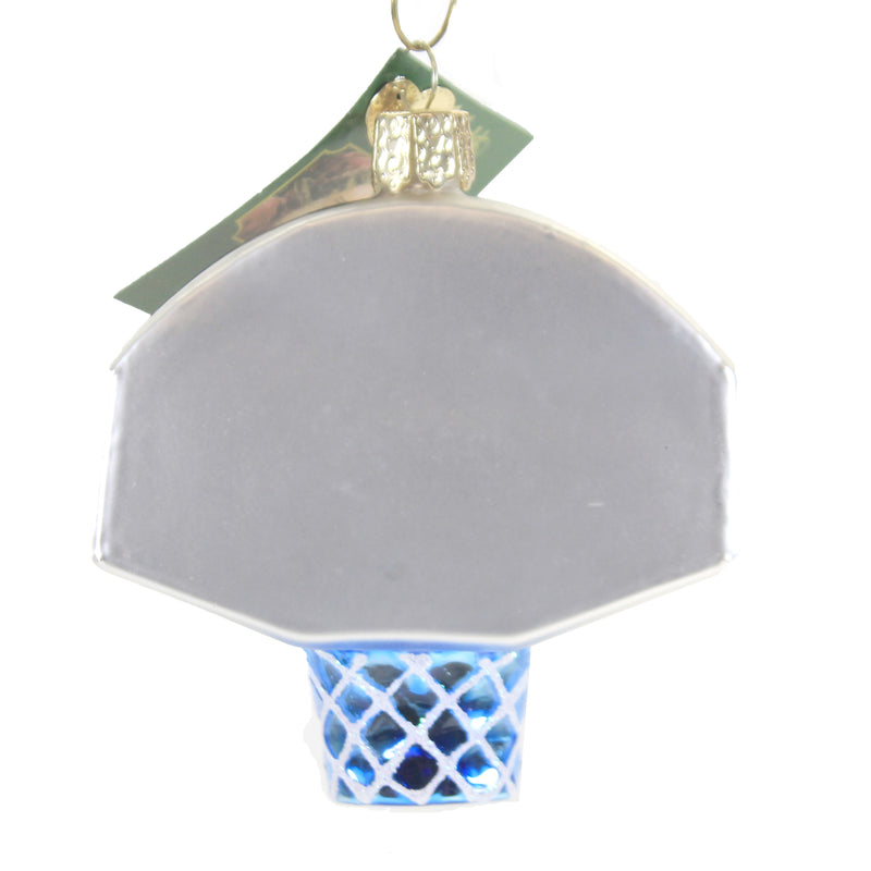 Old World Christmas Basketball Hoop - - SBKGifts.com