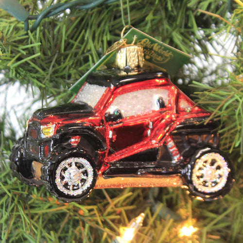 Old World Christmas Side By Side Atv - - SBKGifts.com