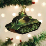 Old World Christmas Military Tank - - SBKGifts.com