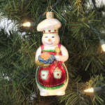 Old World Christmas Snow Woman Chef - - SBKGifts.com