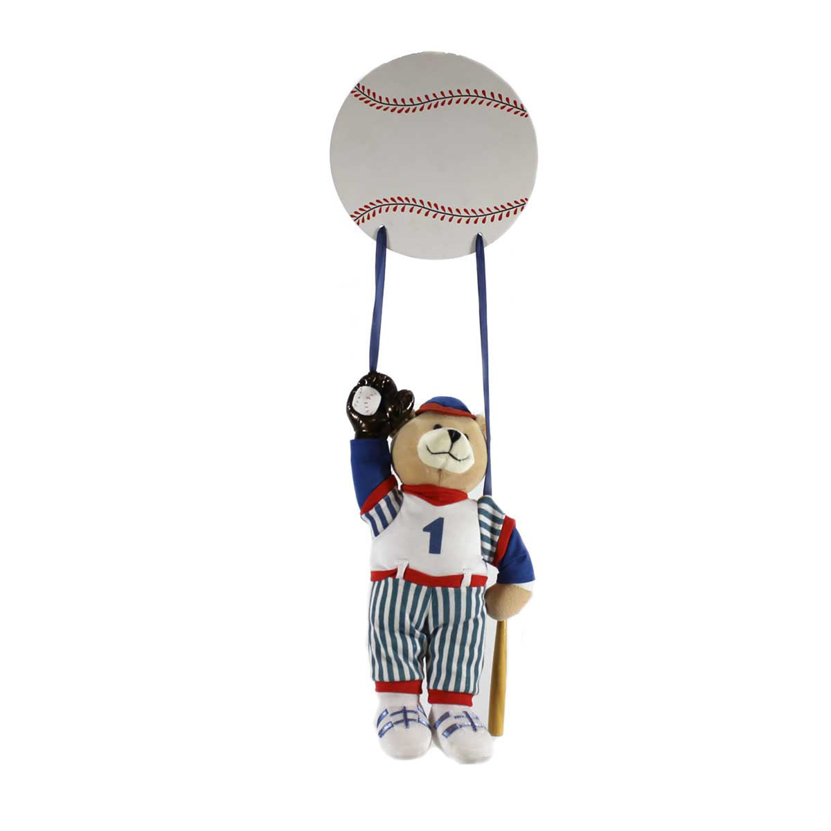 (4) Teddy Bear Baseball Player