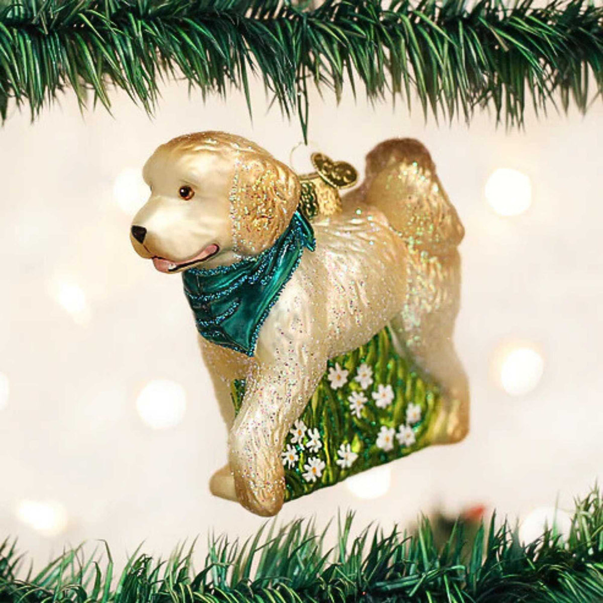 Old World Christmas Doodle Dog - - SBKGifts.com