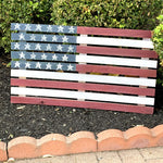 Home & Garden Usa Wooden Flag Plaque Wood Patriotic America 10010000 (50014)