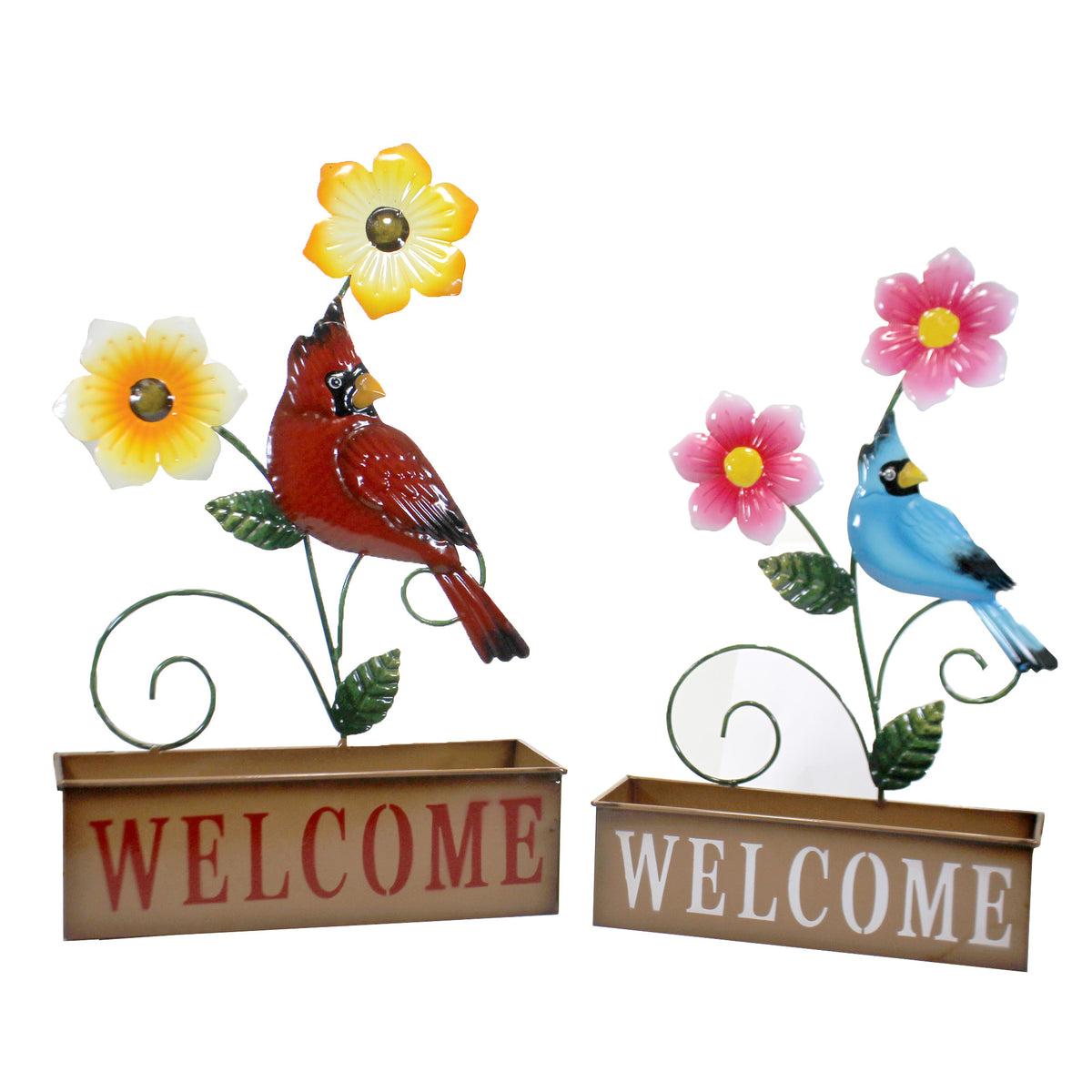(50020) Welcome Flower Planters Set / 2