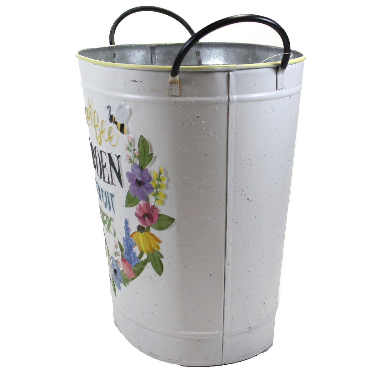 Home & Garden Sweet Bee Metal Bucket - - SBKGifts.com