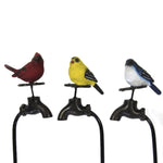 Home & Garden Summer Birds Water Spigot Pokes Set/3 Yard Stake 30671100 Set/3 (50035)