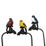 Home & Garden Summer Birds Planter Pokes Yard Pick Stake Cardinal 30671101 Set/3 (50036)