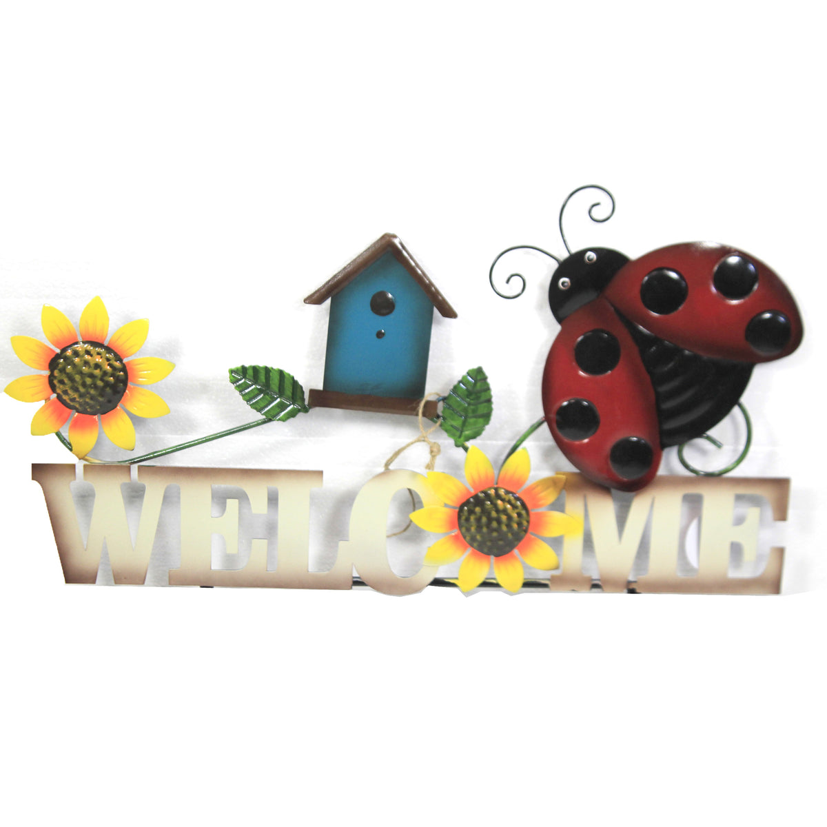 (50042) Lady Bug Welcome Sign Poke
