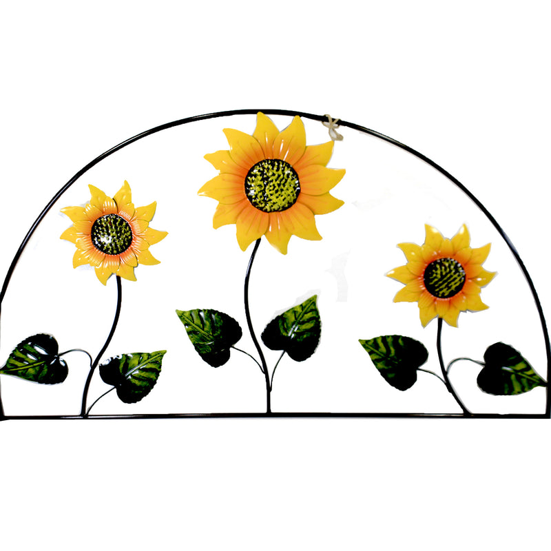 Home & Garden Sunflower Trellis Poke Metal Yard Decor Stake Summer 31835624