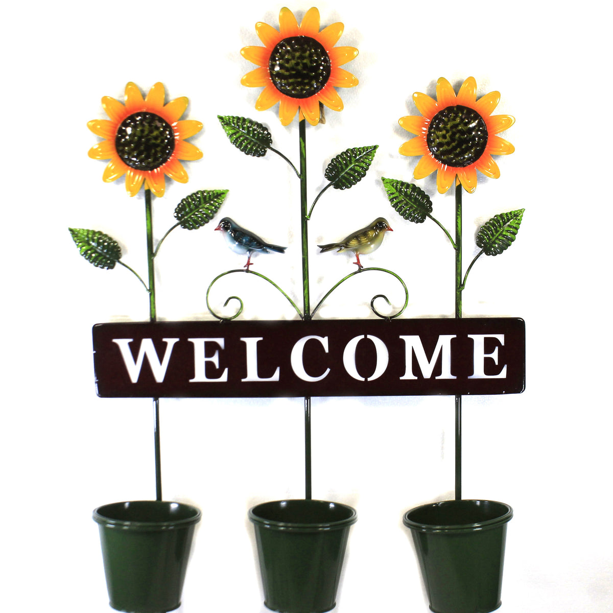 Sunflower Welcome W/Pots 50046