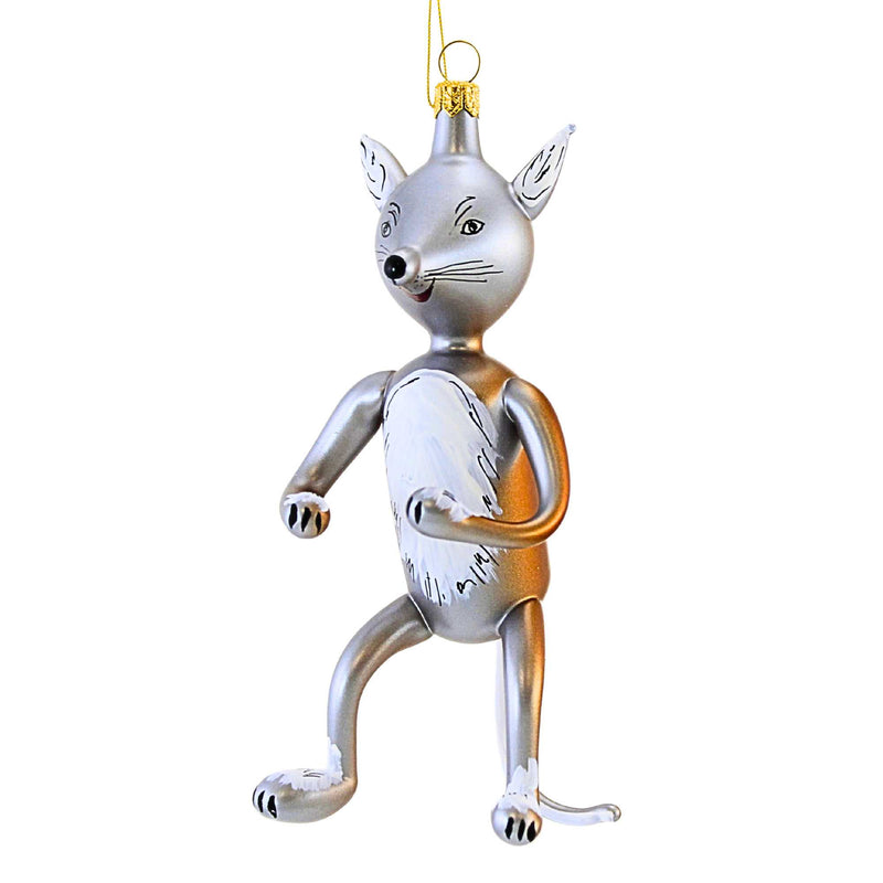 De Carlini Big Bad Wolf Glass Ornament Little Red 3 Pigs A5324m