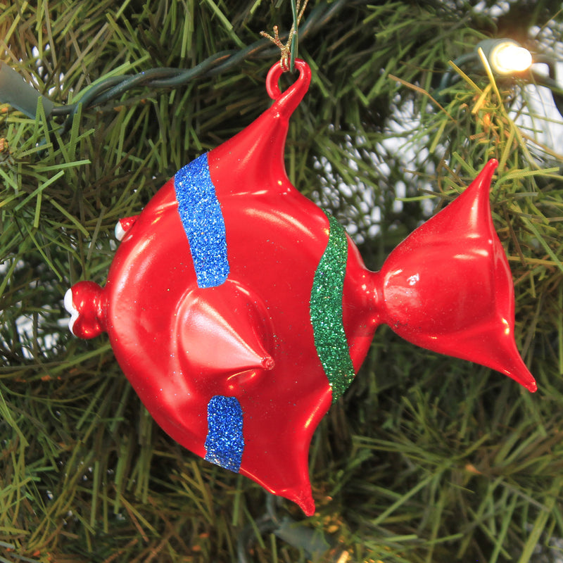De Carlini Italian Ornaments Angel Fish - - SBKGifts.com