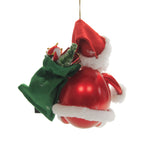 De Carlini Italian Ornaments Sleepytime Santa - - SBKGifts.com