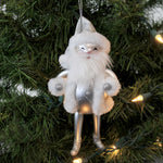 De Carlini Silver Elegance Santa - - SBKGifts.com