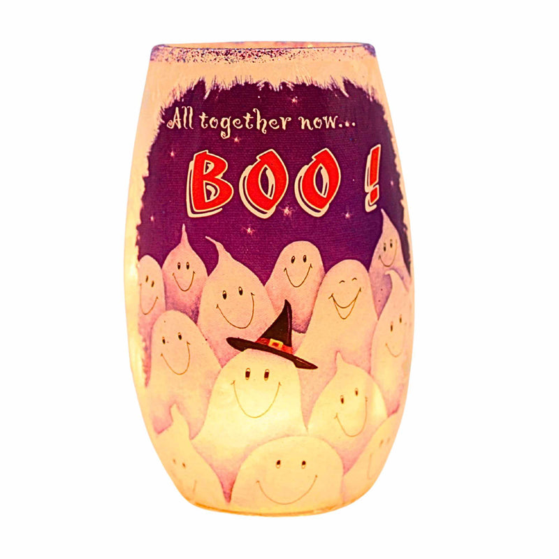 (Parent-Hom0204) Halloween Pre-Lit Small Vase