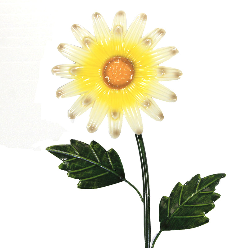 Home & Garden Daisy Flower On Stake Metal Yard Decor Flower 31835619 (50258)