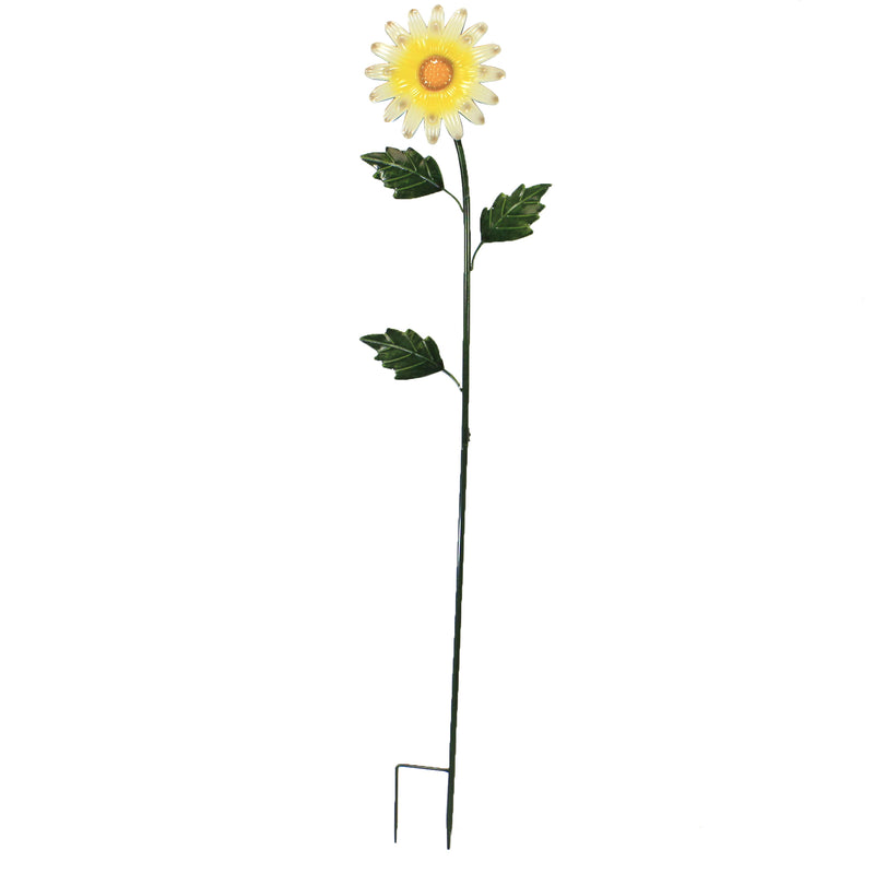Home & Garden Daisy Flower On Stake - - SBKGifts.com