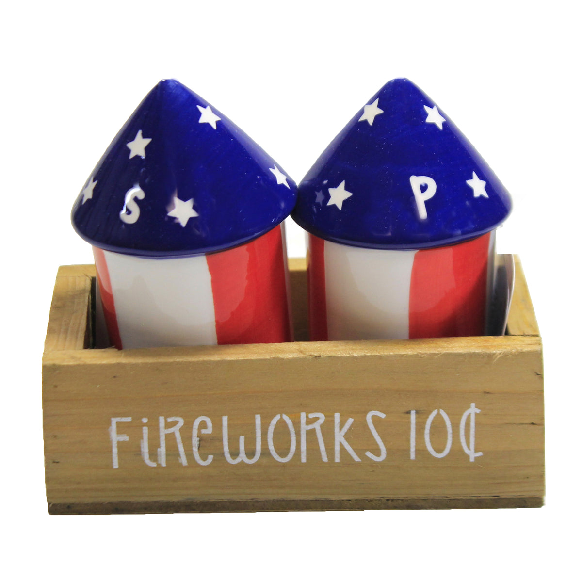 (50333) Fireworks Salt & Pepper W/Crate
