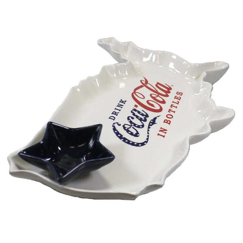 Tabletop Coca-Cola Chip And Dip - - SBKGifts.com