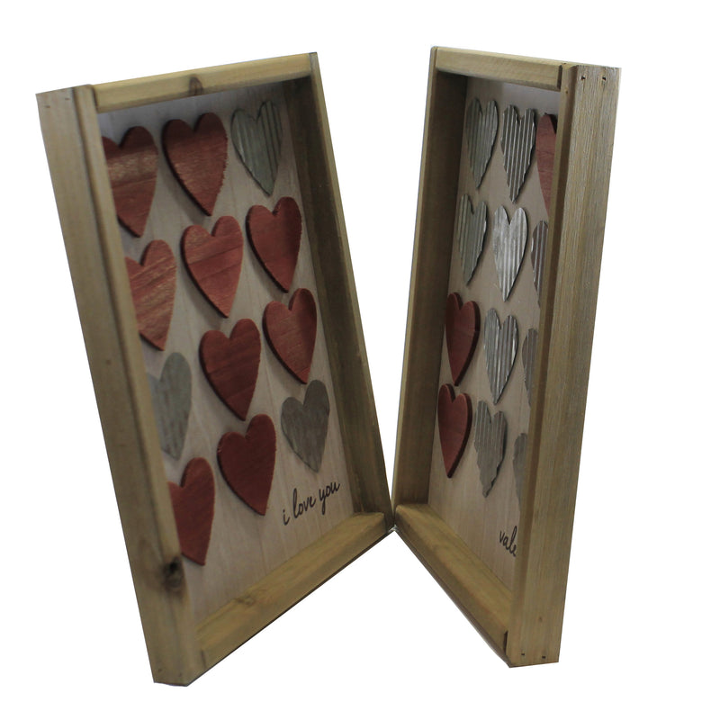 Transpac Heart Frame Decor Set - - SBKGifts.com