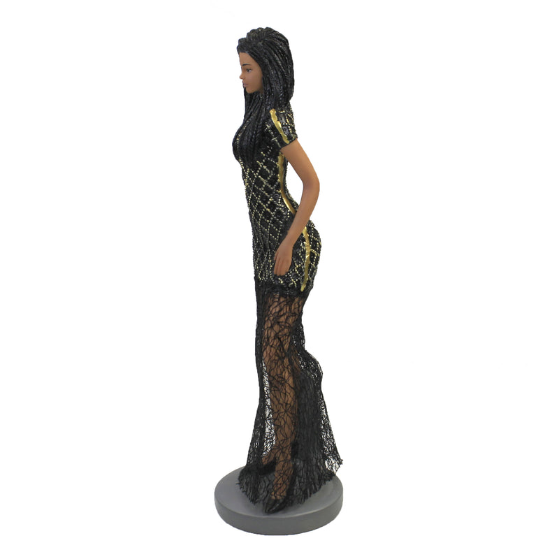Black Art Fierce Figurine - - SBKGifts.com