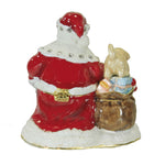 Hinged Trinket Box Santa With Puppies Box - - SBKGifts.com