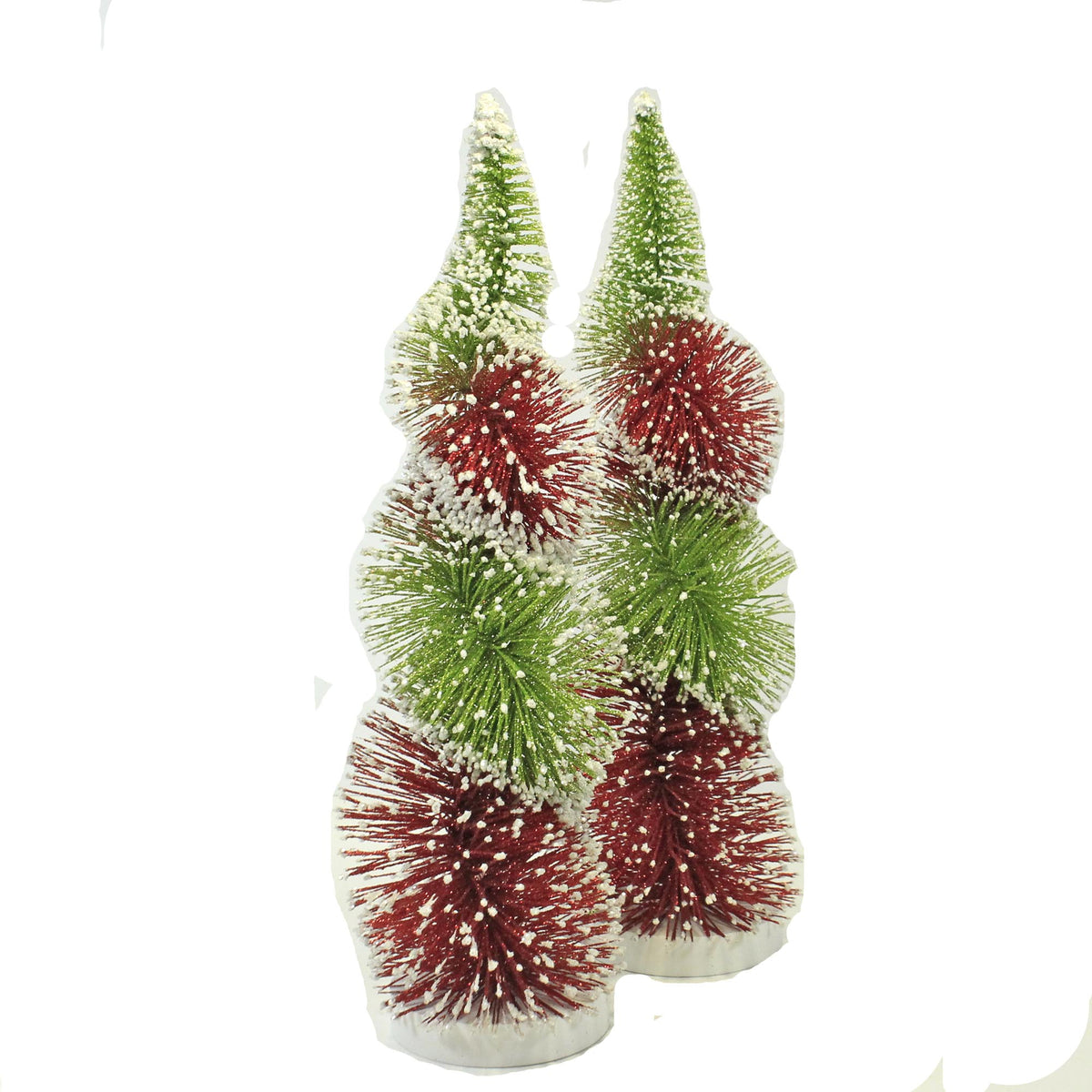 Christmas Swirl Rd/Gr Small  Trees - - SBKGifts.com