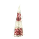 Christmas Rd/Wh Bottle Brush Tree Med - - SBKGifts.com