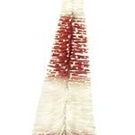 Christmas Rd/Wh Bottle Brush Tree Med - - SBKGifts.com
