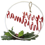 Christmas Hanging Merry Christmas Ring - - SBKGifts.com