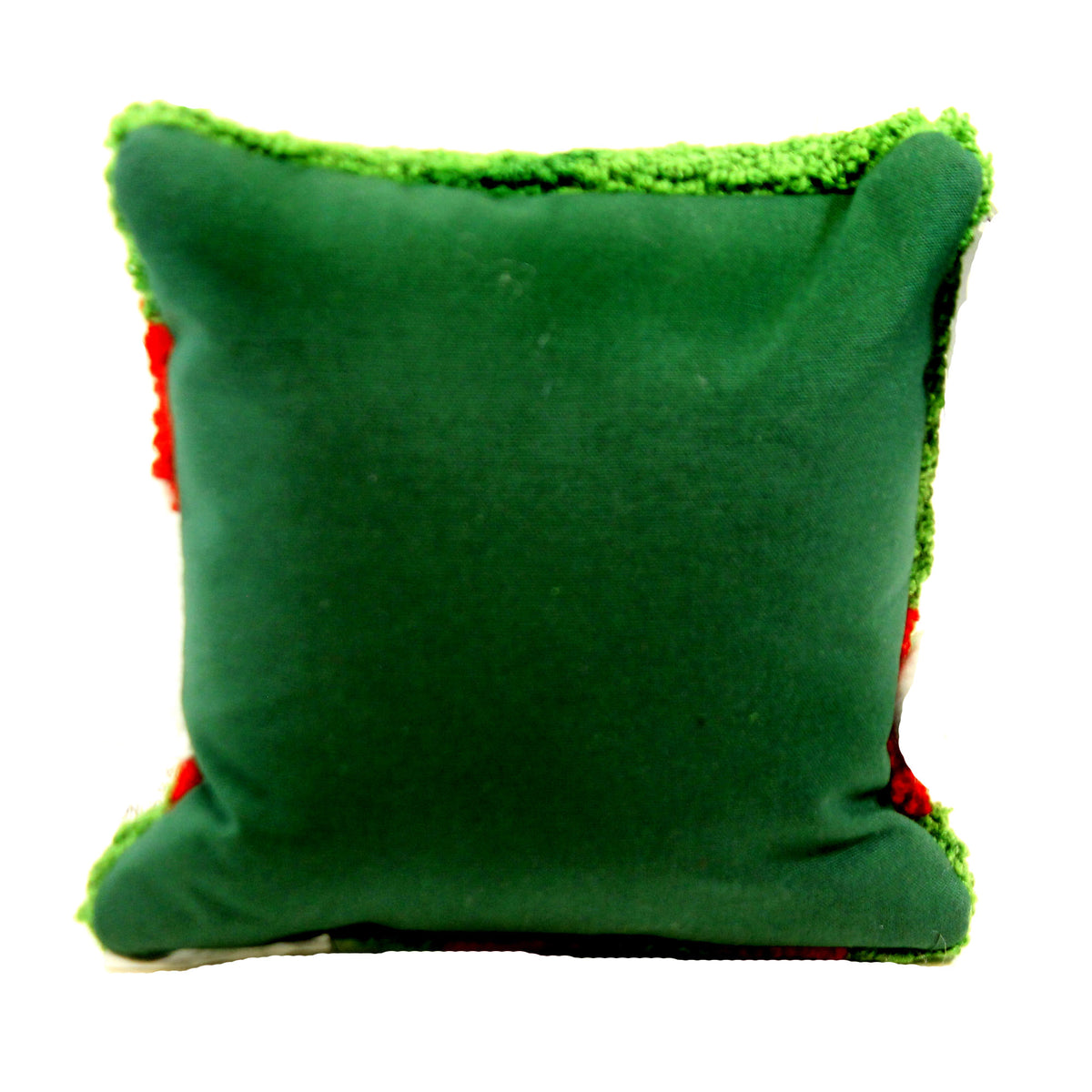 C & F Happy Snowman Hooked Pillow - - SBKGifts.com