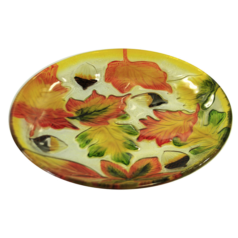 Tabletop Acorn Leaves Platter - - SBKGifts.com