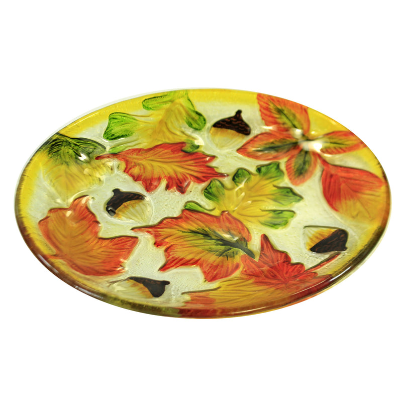 Tabletop Acorn Leaves Platter - - SBKGifts.com