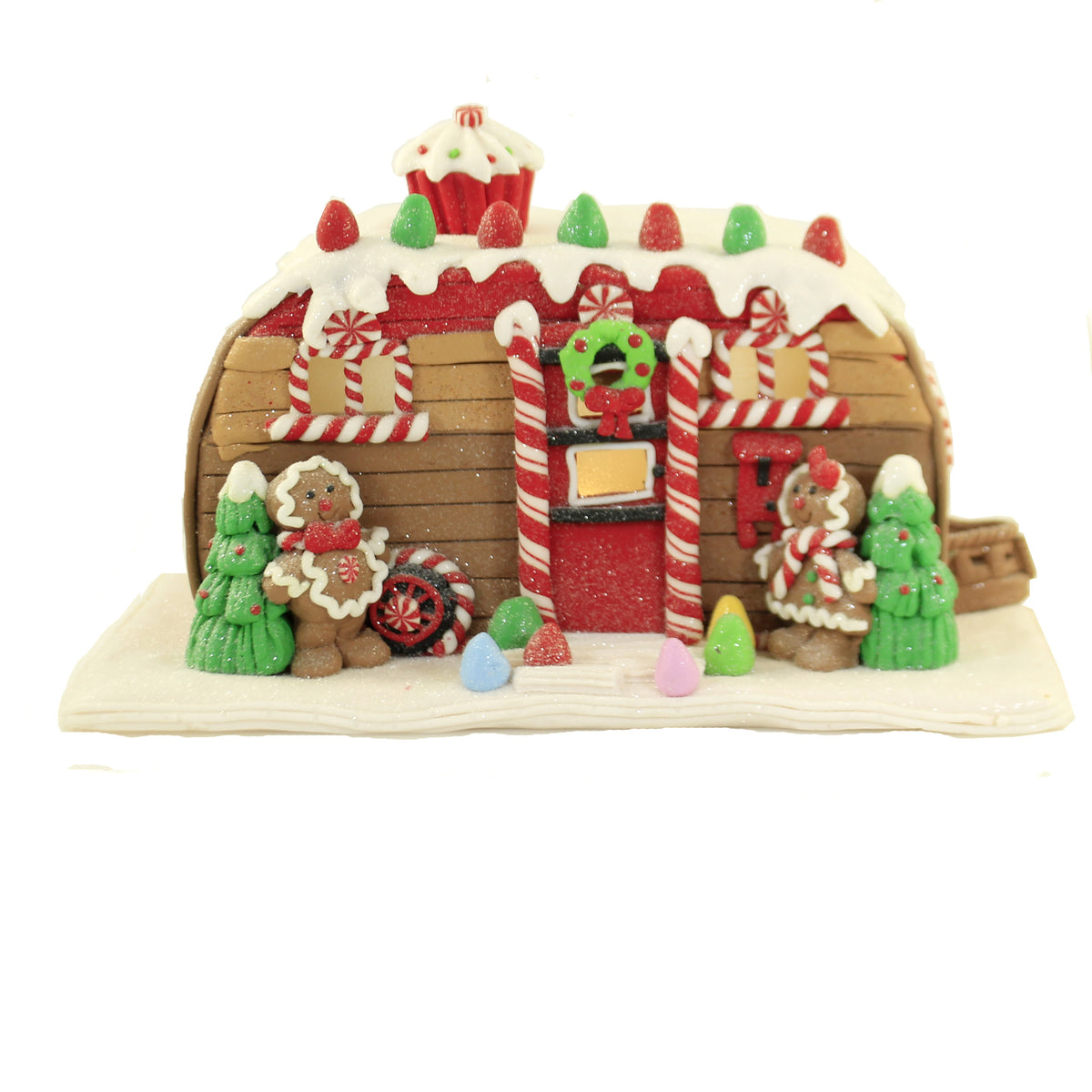 (50580) Gingerbread Camper House