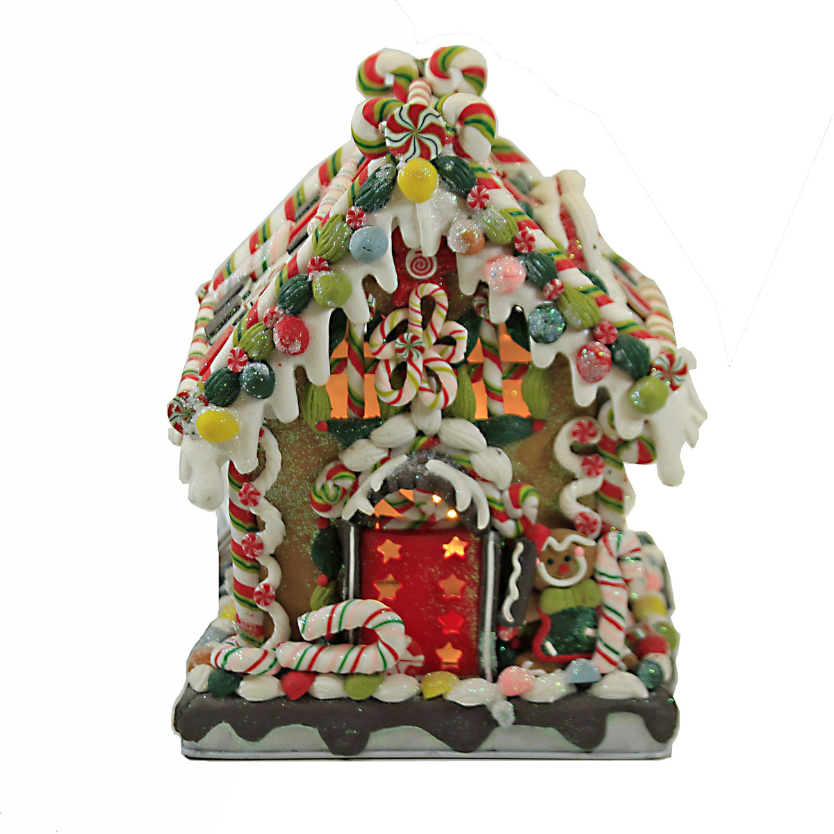 (50582) Gingerbread Candy Lighted House