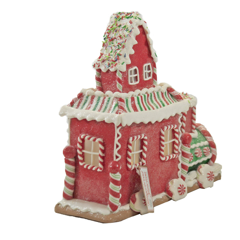 Christmas Gingerbread Train House - - SBKGifts.com