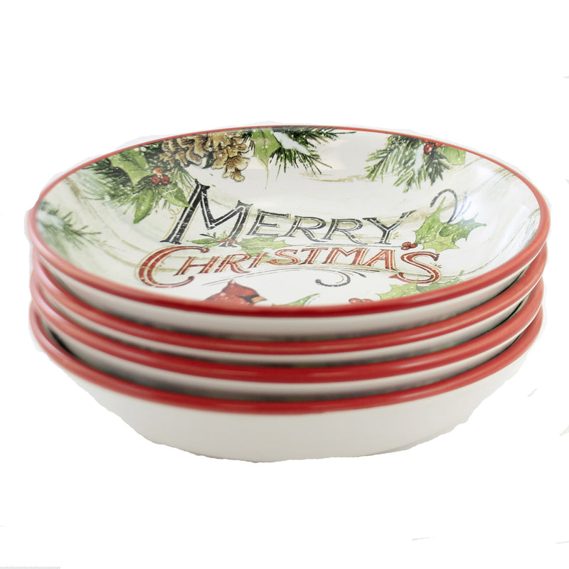 Tabletop Evergreen Christmas Soup Pasta - - SBKGifts.com