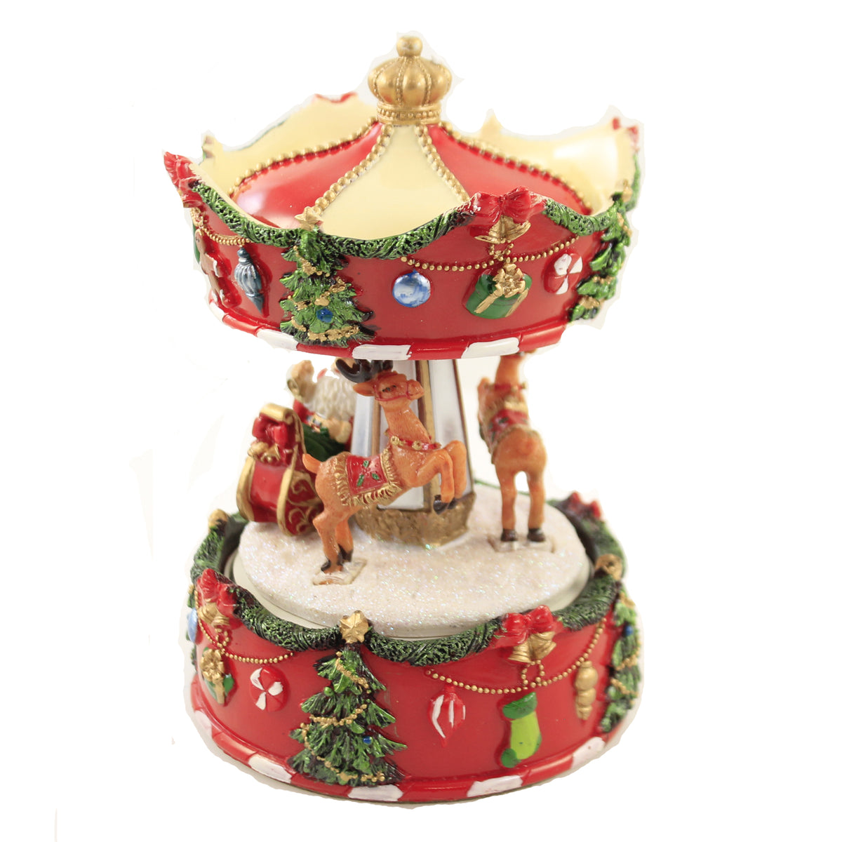 Christmas Carousel Music Box - - SBKGifts.com